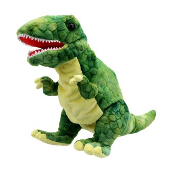 Baby Dino Green T-Rex Puppet