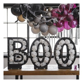 Balloon Mosaic Boo Frame