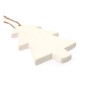 Hanging Ceramic Slim Tree Decoration 10cm image number 4