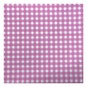 Pink Gingham Polycotton Fabric by the Metre image number 2