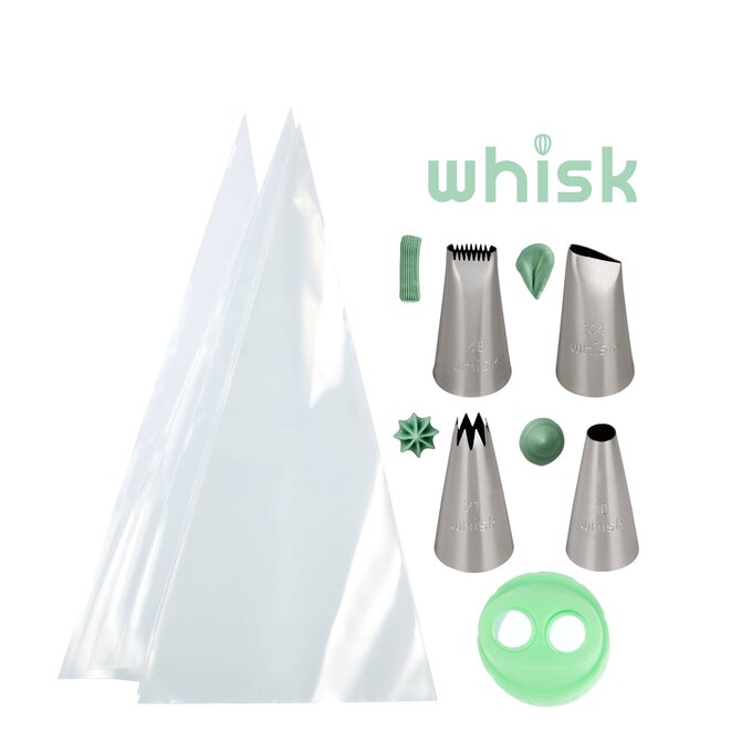 Whisk Dual Tip Cake Decoration Set 11 Pieces image number 1