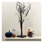 Hanging Wooden It’s October Witches Decoration 10cm image number 5