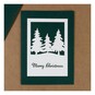 Laser Cut Christmas Tree Card Fronts 5 Pack image number 2