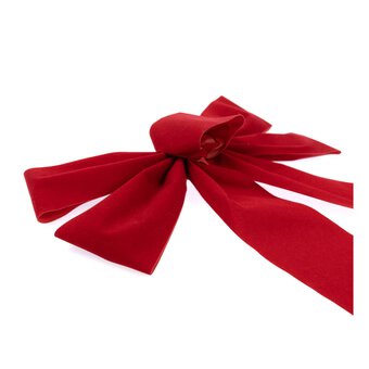 Large Red Bow 45cm image number 4