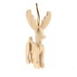 Hanging Wooden 3D Reindeer Decoration 11cm image number 3