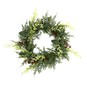 Green Wreath with Red Berries 56cm image number 2