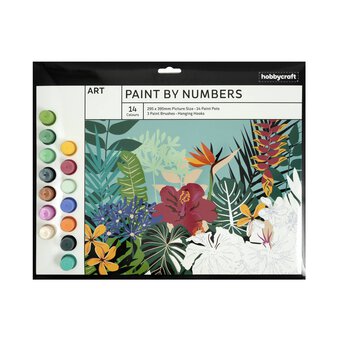 Floral Paint by Numbers