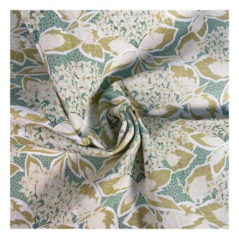 WI Dogwood Cotton Fabric by the Metre