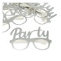 Silver Foil Party Glasses 8 Pack image number 1