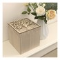 Wooden Tree Storage Box 16cm x 16cm x 16.5cm image number 2