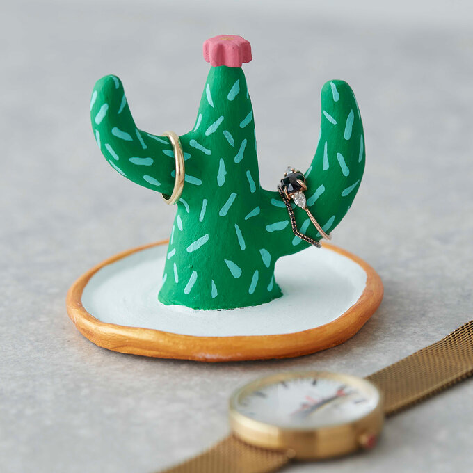 DIY Cactus Ring Holder - Craft Amazing 