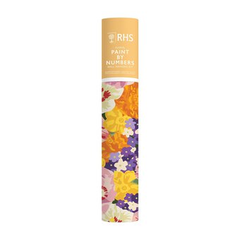 RHS Floral Paint by Numbers Wall Hanging Kit