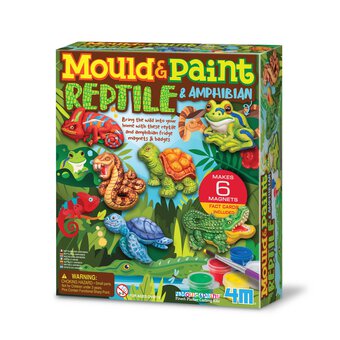 3D Reptile and Amphibian Mould and Paint Kit