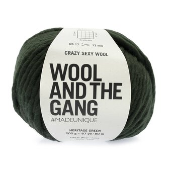 Wool and the Gang Heritage Green Crazy Sexy Wool 200g