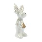 Standing Glazed Ceramic Reindeer Decoration 12cm image number 2