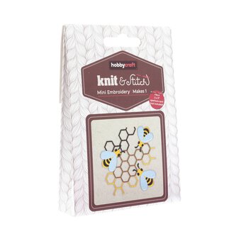 Bee Mini Embroidery Kit