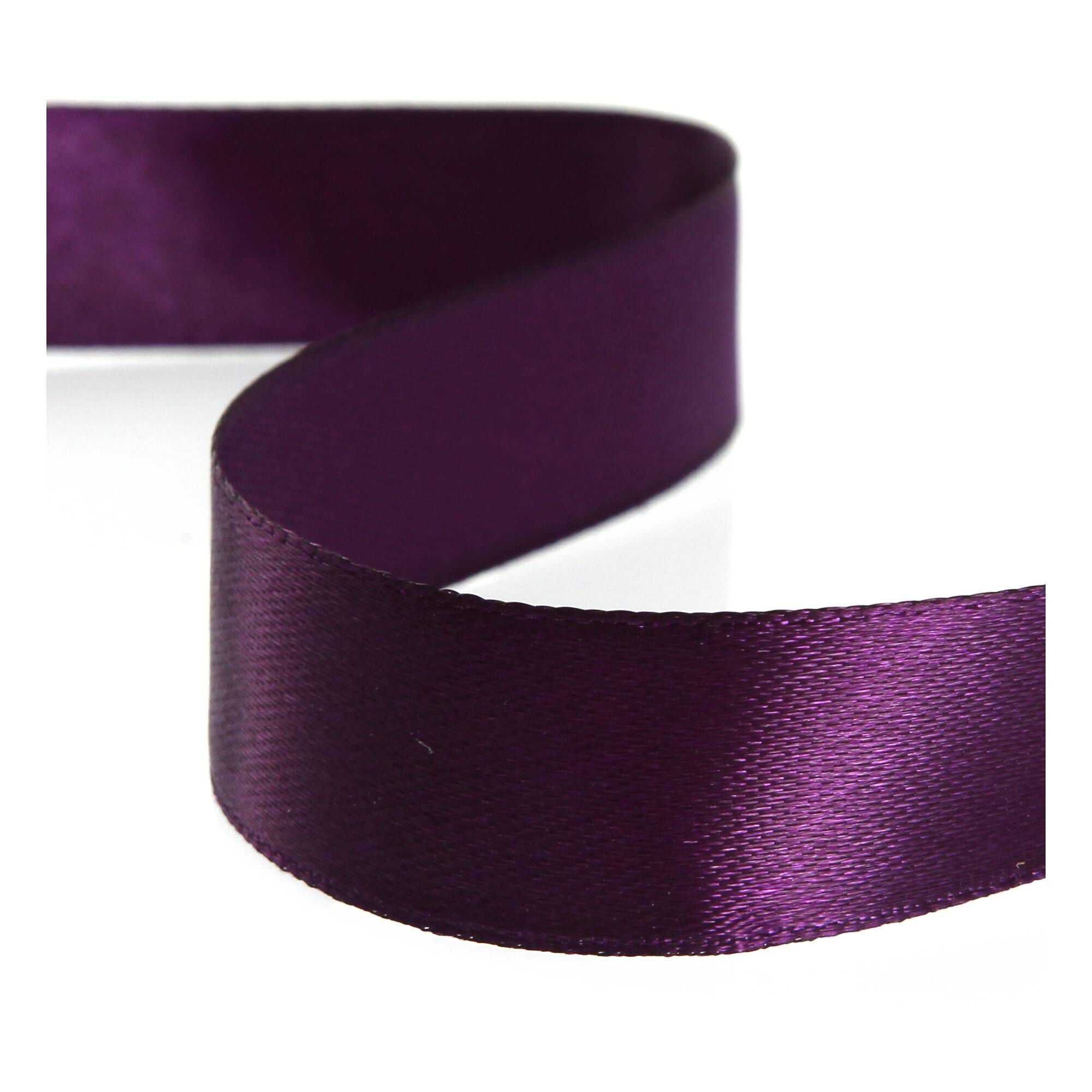 Plum 2025 satin ribbon