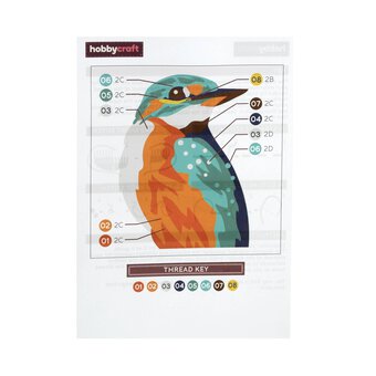 Kingfisher Mini Embroidery Kit  image number 4