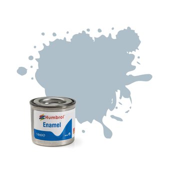 Humbrol US Ghost Grey Enamel Satin Paint 14ml (127)