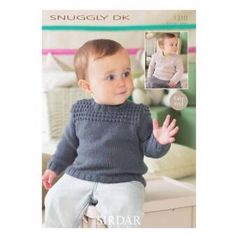 Sirdar Snuggly DK Jumpers Digital Pattern 1310