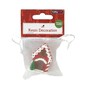 Christmas House Resin Decoration 5cm image number 3