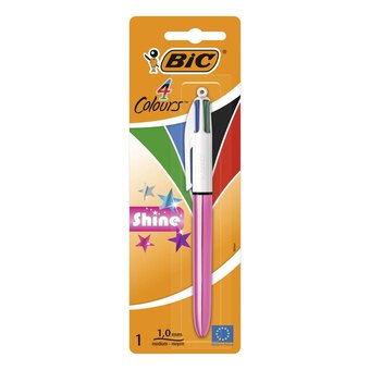 BIC 4 Colours Shine Ballpoint Pen