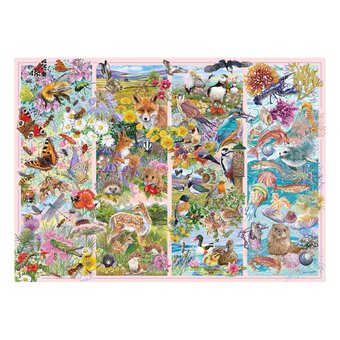 Gibsons Curious Creatures Jigsaw Puzzle 1000 Pieces
