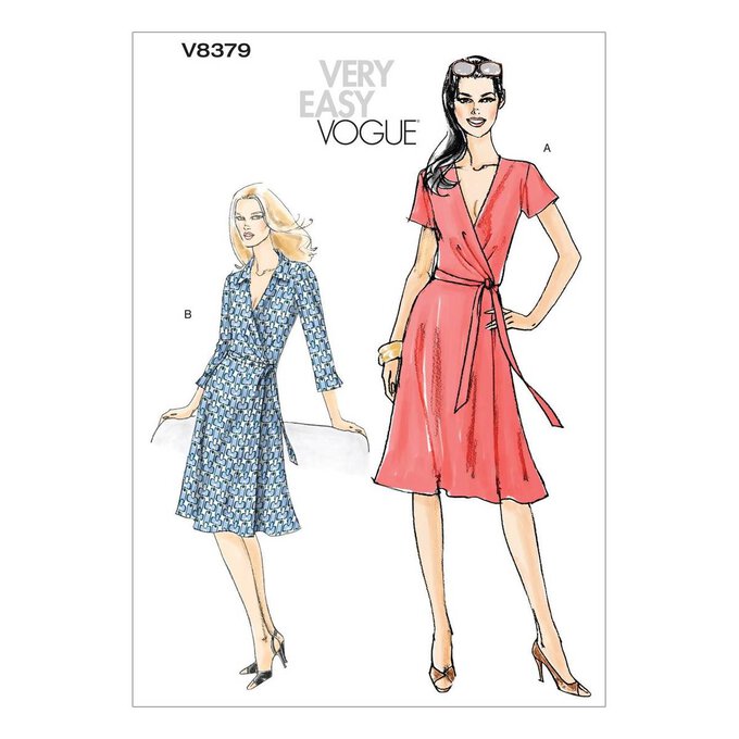 Vogue Women’s Dress Sewing Pattern V8379 (8-14) | Hobbycraft