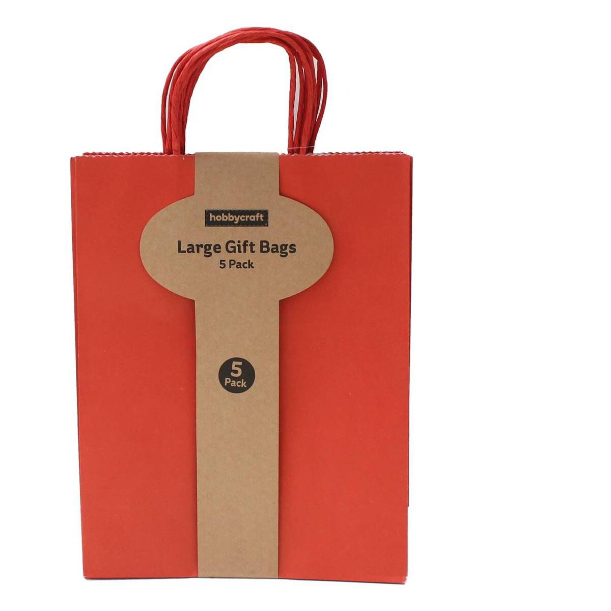 Red paper on sale gift bags