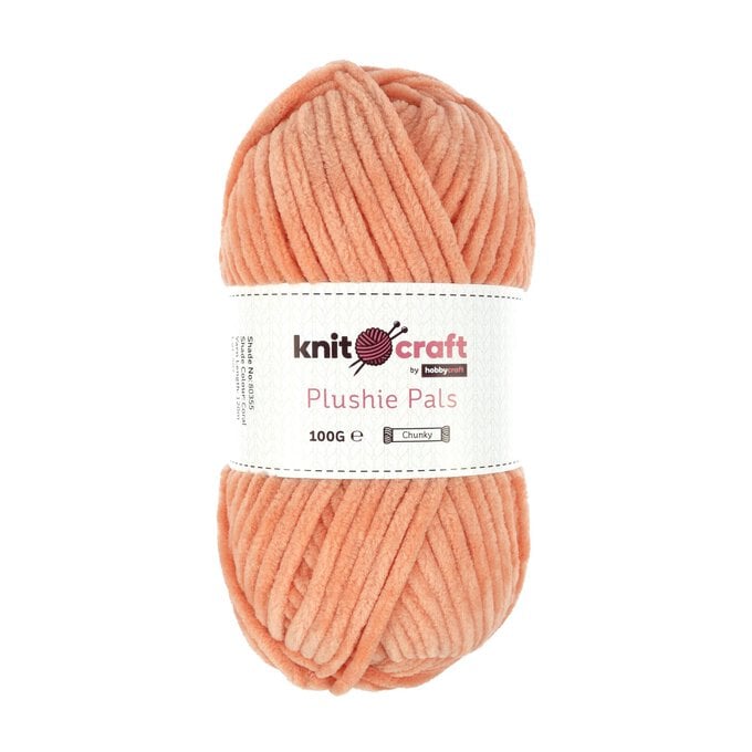 Knitcraft Coral Plushie Pals Yarn 100g image number 1