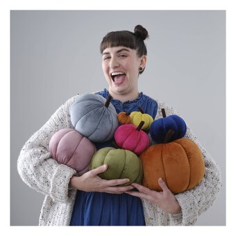 Navy Plush Pumpkin Collection 4 Pack Bundle image number 3