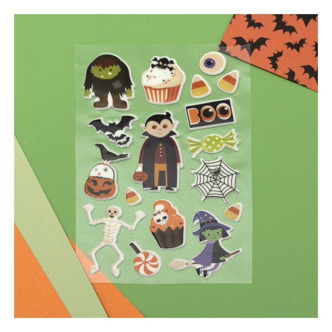 Halloween Character Stickers  image number 1