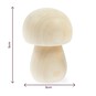 Wooden Mini Mushrooms 5cm 6 Pack image number 5