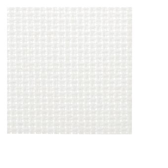 White 14 Count Aida Fabric 30cm x 46cm image number 3