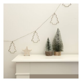 Gold Metal Tree Garland 1.8m