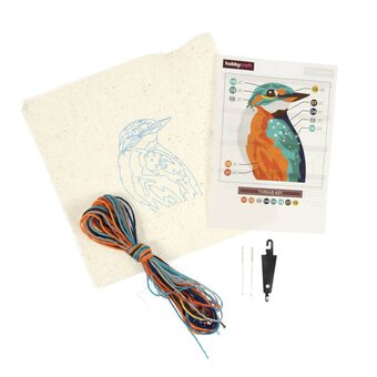 Kingfisher Mini Embroidery Kit  image number 2