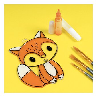 Fox Plastic Suncatcher