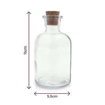 Tall Glass Potion Bottle image number 5