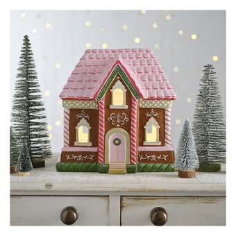 Ceramic Gingerbread House 31cm