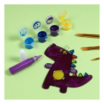 Dinosaur Plastic Suncatcher