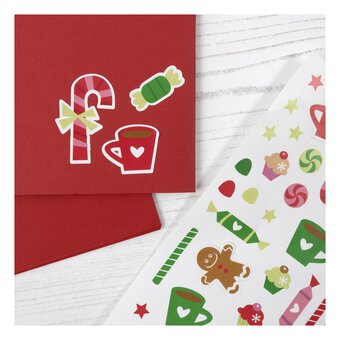 Candy Cane Stickers