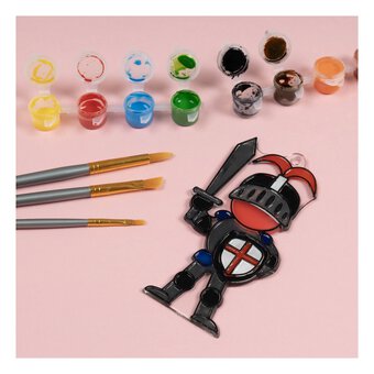 Knight Plastic Suncatcher