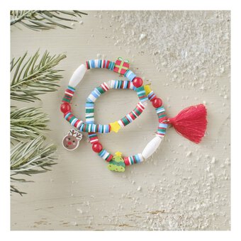 Make Your Own Christmas Bead Bracelet Kit