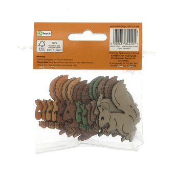 Wooden Squirrel Scatter 12 Pack image number 6