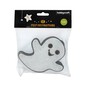 Black and White Felt Ghost Decorations 6 Pack  image number 5