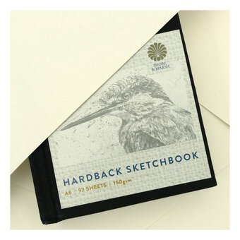 Shore & Marsh Portrait Hardback Sketchbook A6 92 Sheets