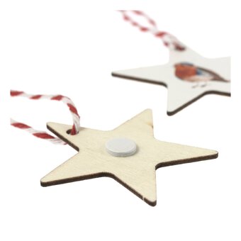 Hanging Wooden Robin Toppers 3 Pack  image number 4