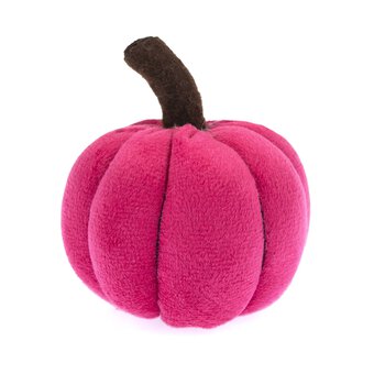 Bright Pink Plush Pumpkin 6.5cm