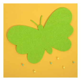 Crafts Stickers Sticko Puffy Butterflies Butterfly Pastel Colors Detailed  Flower