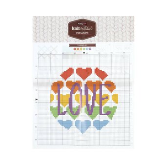 Pride Love Cross Stitch Kit image number 3